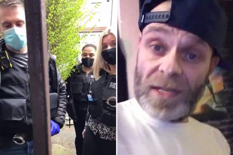 East 17's Brian Harvey Posts His Arrest By Six Police Officers Live On Social Media