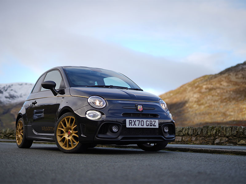 Abarth 595 Scorpioneoro is a limited edition gem!