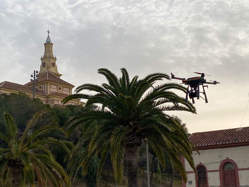 Drone will monitor Motril beaches and parks over Easter week