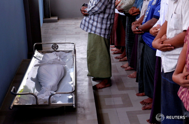 Seven-Year-Old Girl Shot Dead in Myanmar