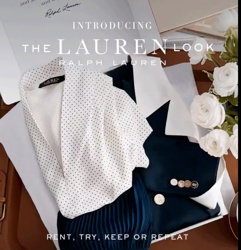 Fashion Giants Ralph Lauren Launch Clothing Rental Service