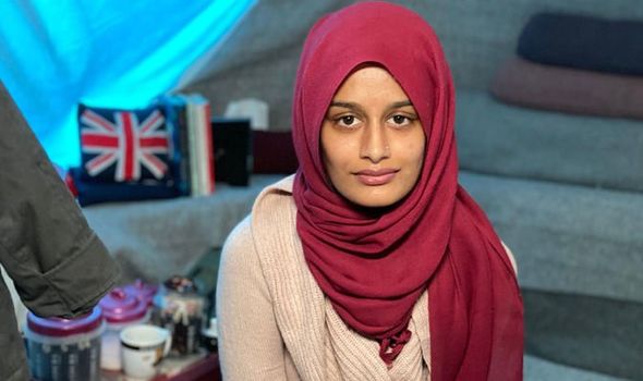 Shamima Begum allegedly told friends she will never shop Brits who joined IS