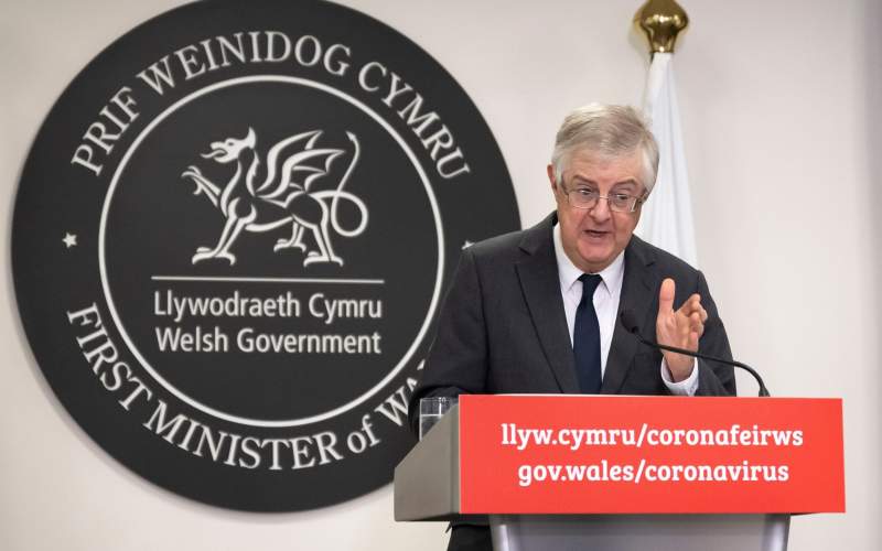 Welsh First Minister Self Isolates After Coming Into Contact With Infected Person