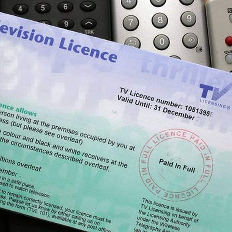 TV licence fee frozen