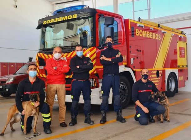 Almuñecar Fire Station Announces Canine Rescue Unit