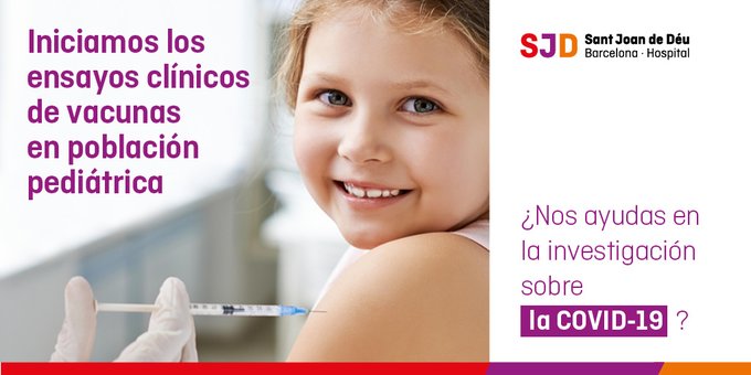 Barcelona Hospital Seeking Children For Covid Clinical Trials