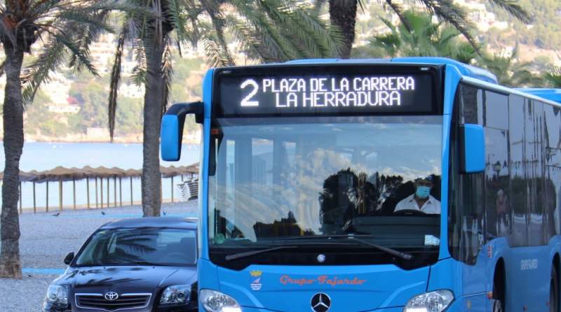 Free bus travel for Almuñecar pensioners