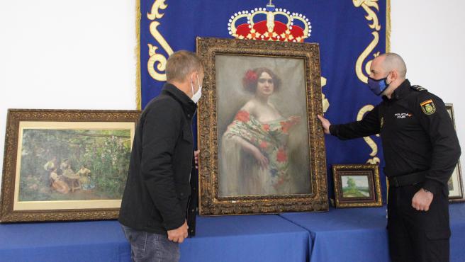 Works of art returned to rightful owner by police in Valencia