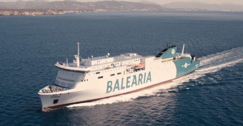 Málaga-Melilla Route Has New Baleària Ferry 'Hypatia de Alejandría'