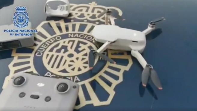 Drone flying over strategic buildings in Madrid intercepted by police