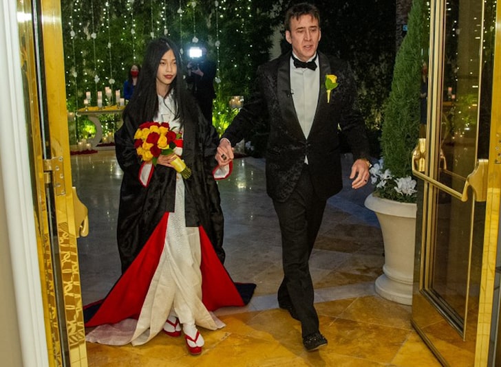 Nicolas Cage Ties The Knot For The Fifth Time In Vegas Wedding To 26-Year-Old