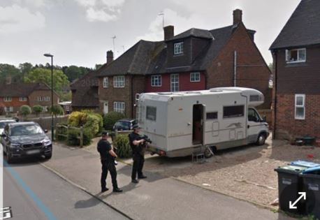 Homebuyers Shocked by Google Street View Images of Armed Police
