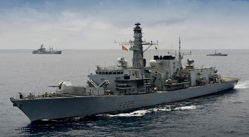 Royal Navy Warships Head International Fleet In Show Of Force Against Russia