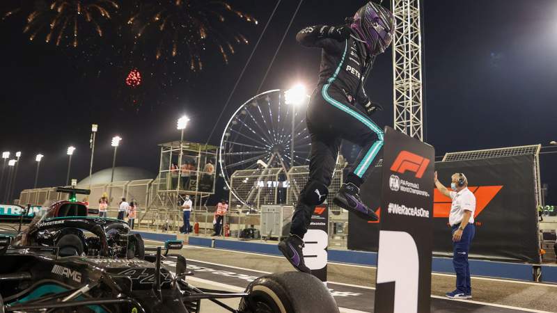 Lewis Hamilton Holds Off Max Verstappen To Win Thrilling F1 Season Opener