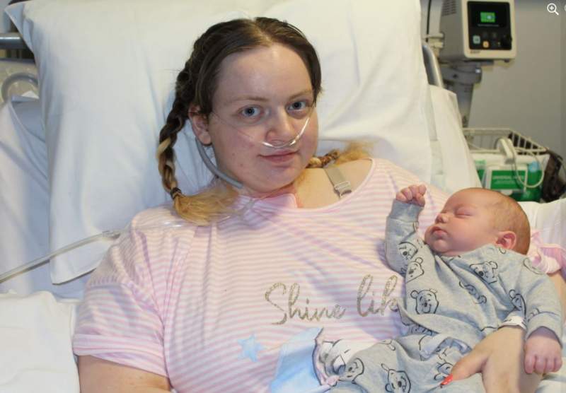 Covid-Hit Mother Finally Gets to Hold Her Baby for The First Time