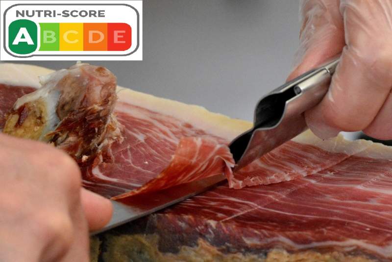 Ministry decides Iberian ham and cheese remain in the red on Nutriscore