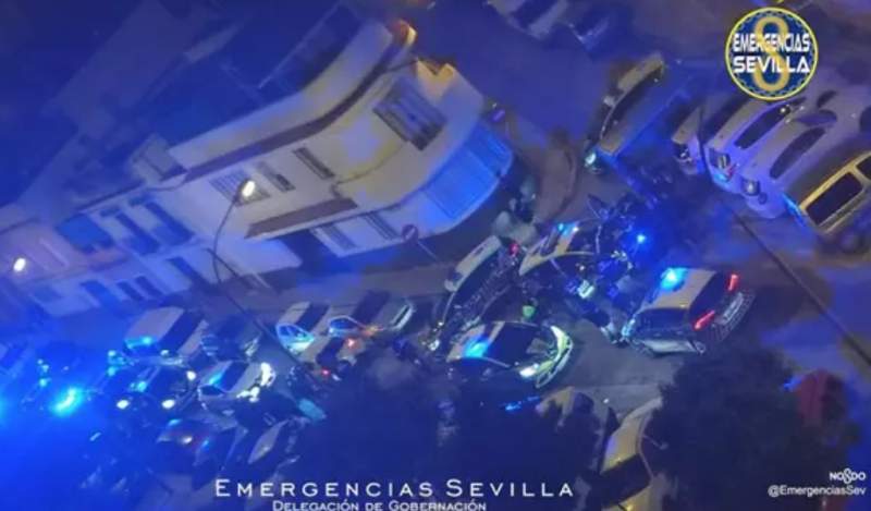 Sevilla Police Car Chase Ends With Two Men Arrested