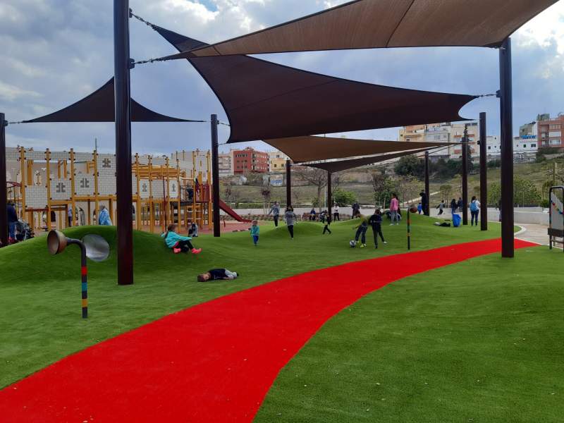 New accessible play area opens