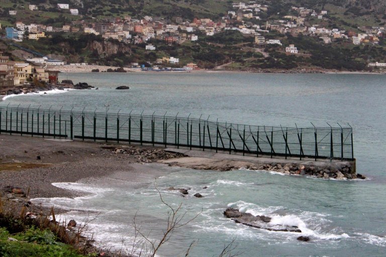 Dead Body Found Floating Next To The Beach In El Tarajal In Ceuta