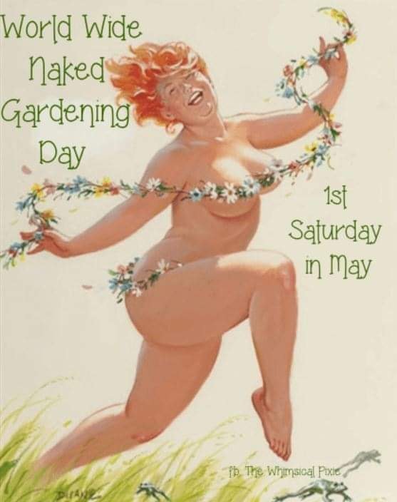 Green-Fingered Expats Gear Up For World Naked Gardening Day
