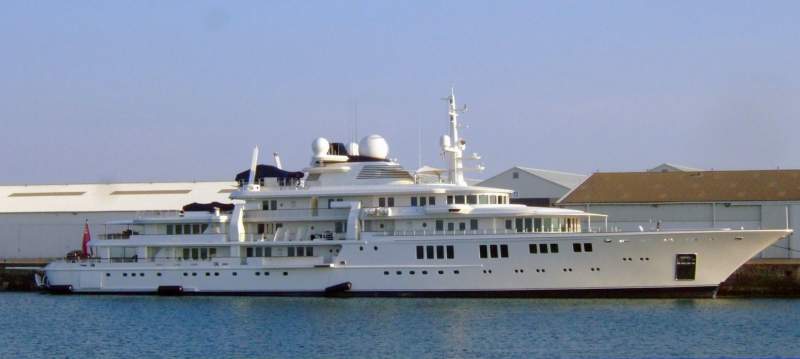 €125M Megayacht Arrives in Malaga