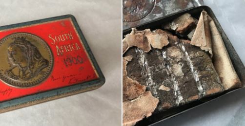 Queen Victoria's Boer War Chocolate Discovered in an Attic