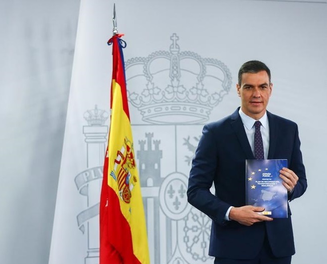 Spain Formally Presents Its Economic Recovery Plan To The EU