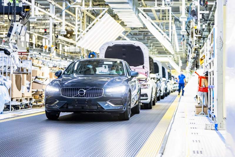 Volvo Cars plant powered by 100 per cent climate neutral electricity