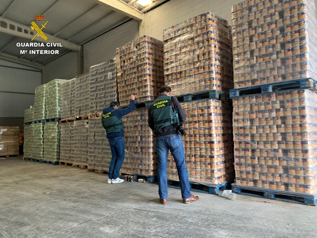 Police seize 176 tonnes of food destined for families most in need