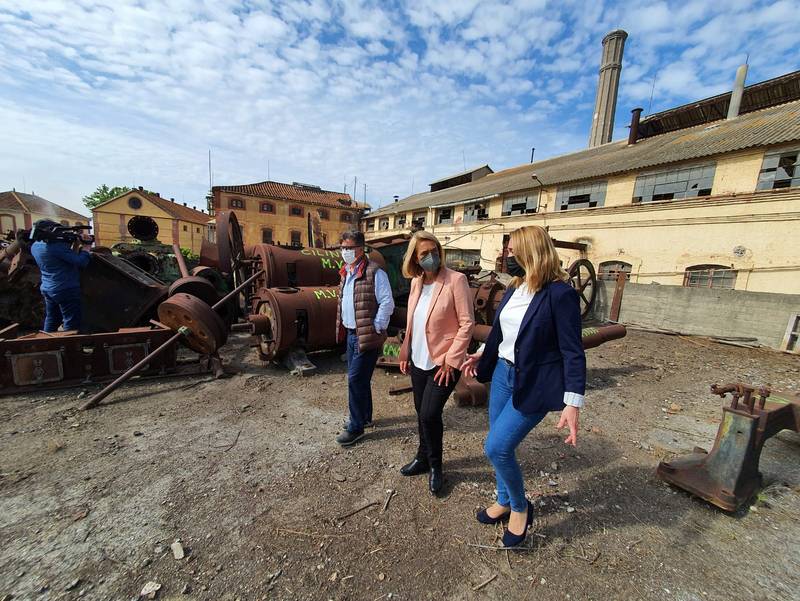 Historical pieces unearthed during large-scale cleanup at disused Nerja factory