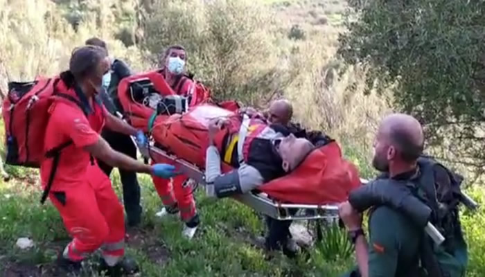 Riogordo Climber Rescued And Airlifted To Hospital