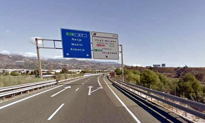 Work Begins To Improve The Exit To Torre Del Mar From The A-7