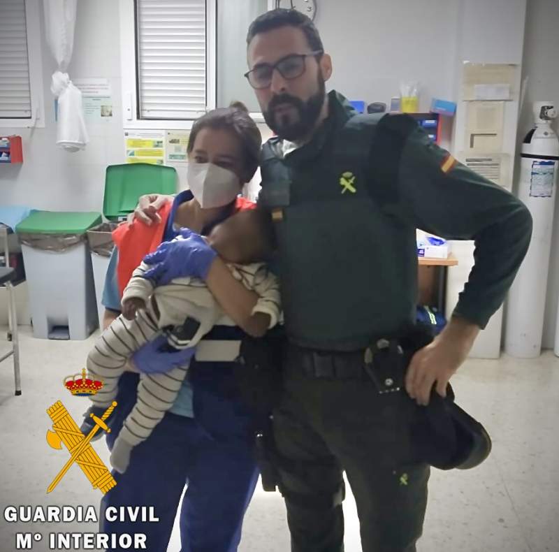 Alive thanks to the Guardia Civil