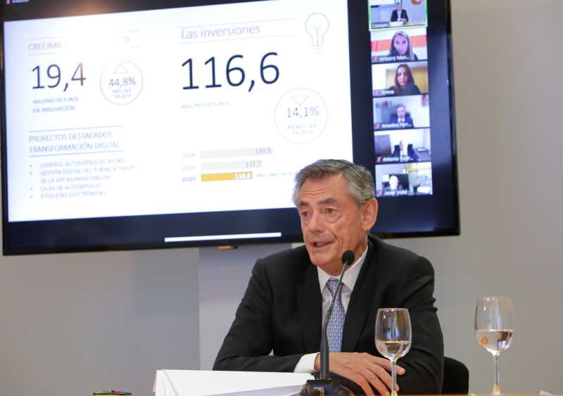Juan Luis Durich announced 2020 figures