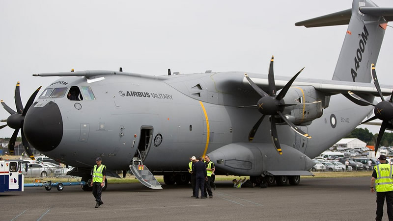 Airbus In Sevilla Supplies Its One Hundredth A400M Aircraft