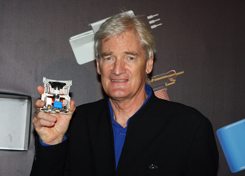 Sir James Dyson drops to fourth