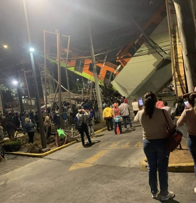 BREAKING NEWS: Subway Collapse In Mexico City Leaves At Least 17 Dead And 70 Injured