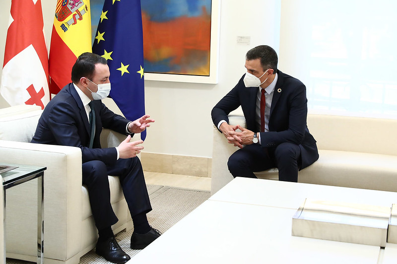 Irakli Garibashvili and Pedro Sánchez met in Madrid