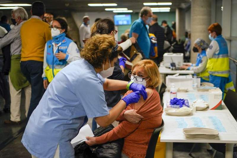 Spain Surpasses 25 Million Doses Of Vaccines Administered