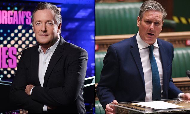 Piers Morgan will interview Labour leader Keir Starmer