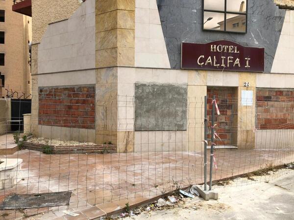Torremolinos Council Gain Court Order To evict squatters from the Hotel Califa I and II
