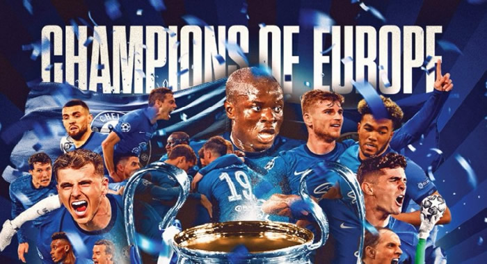 Chelsea Win The UEFA Champion's League 2021