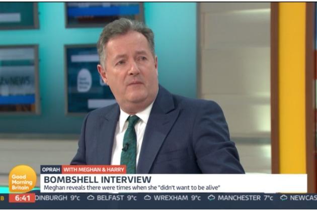 Piers Morgan Claims ITV Want Him back On GMB Despite Meghan Markle Comments