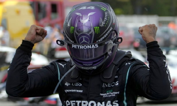 Lewis Hamilton Wins The Spanish Grand Prix