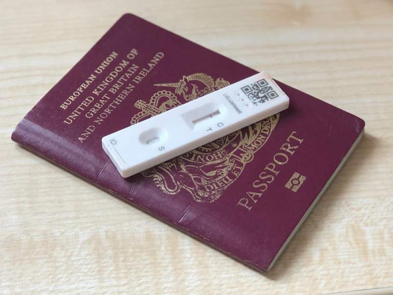 British Holidaymakers To Be Given FREE Covid Test Kits To Use Abroad