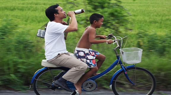 Drunk While Riding A Bicycle Is A Fineable Offence