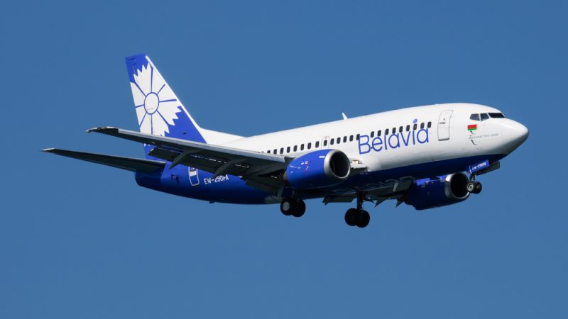 Belarusian Airlines Banned From Entering UK Airspace