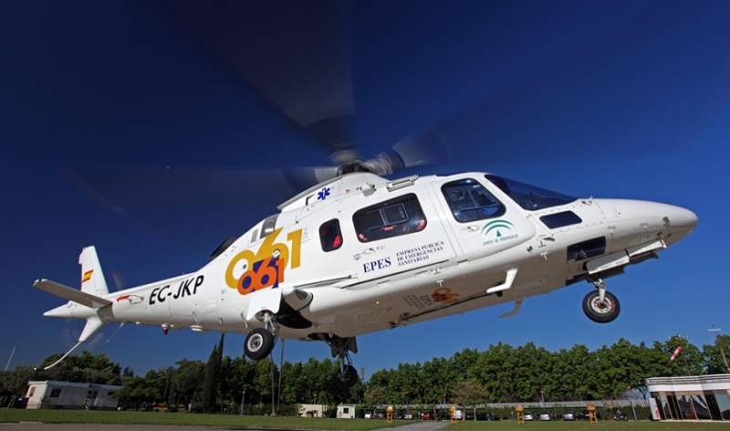 Cyclist Evacuated By Helicopter After Fall In Arenas Del Rey