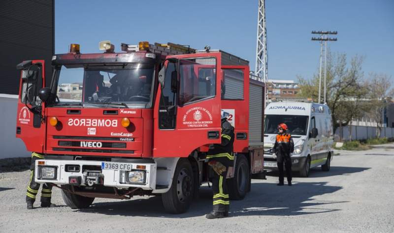 Granada Fire Truck and ambulance.