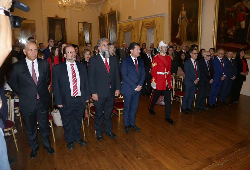 Swearing in of the cabinet in 2019